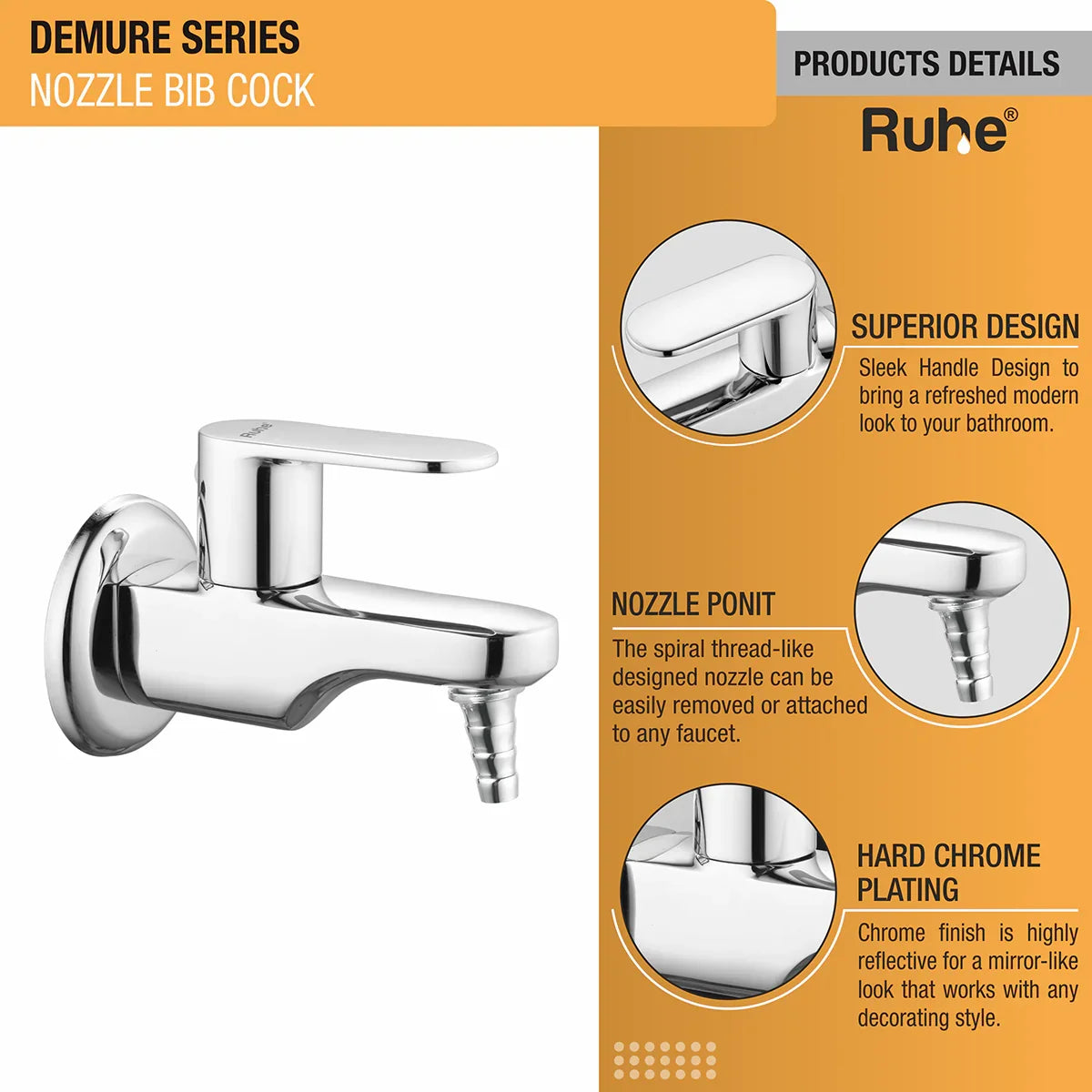 Demure Nozzle Bib Tap - by Ruhe