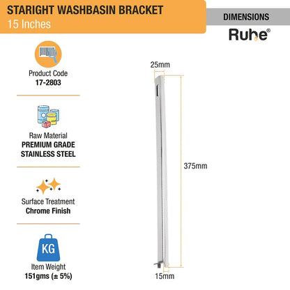 Straight Wash Basin Bracket
