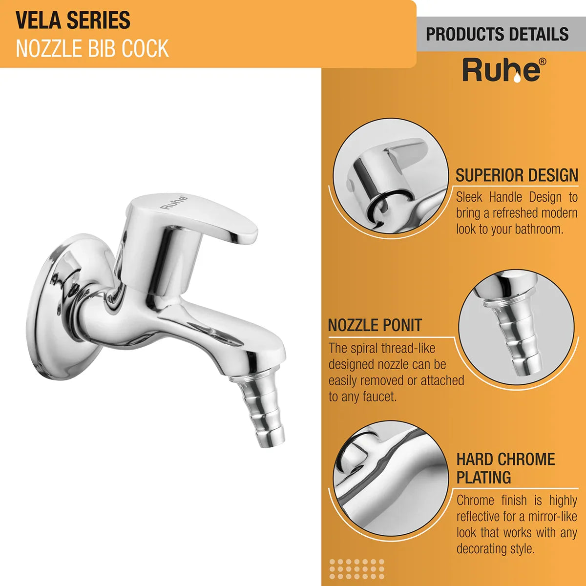 Vela Nozzle Bib Tap