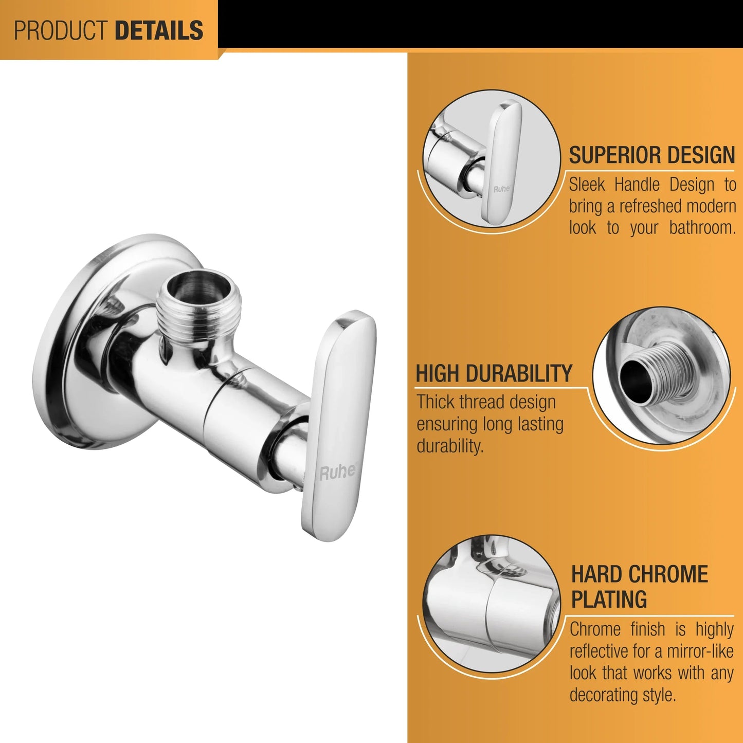 Castor Angle Valve details