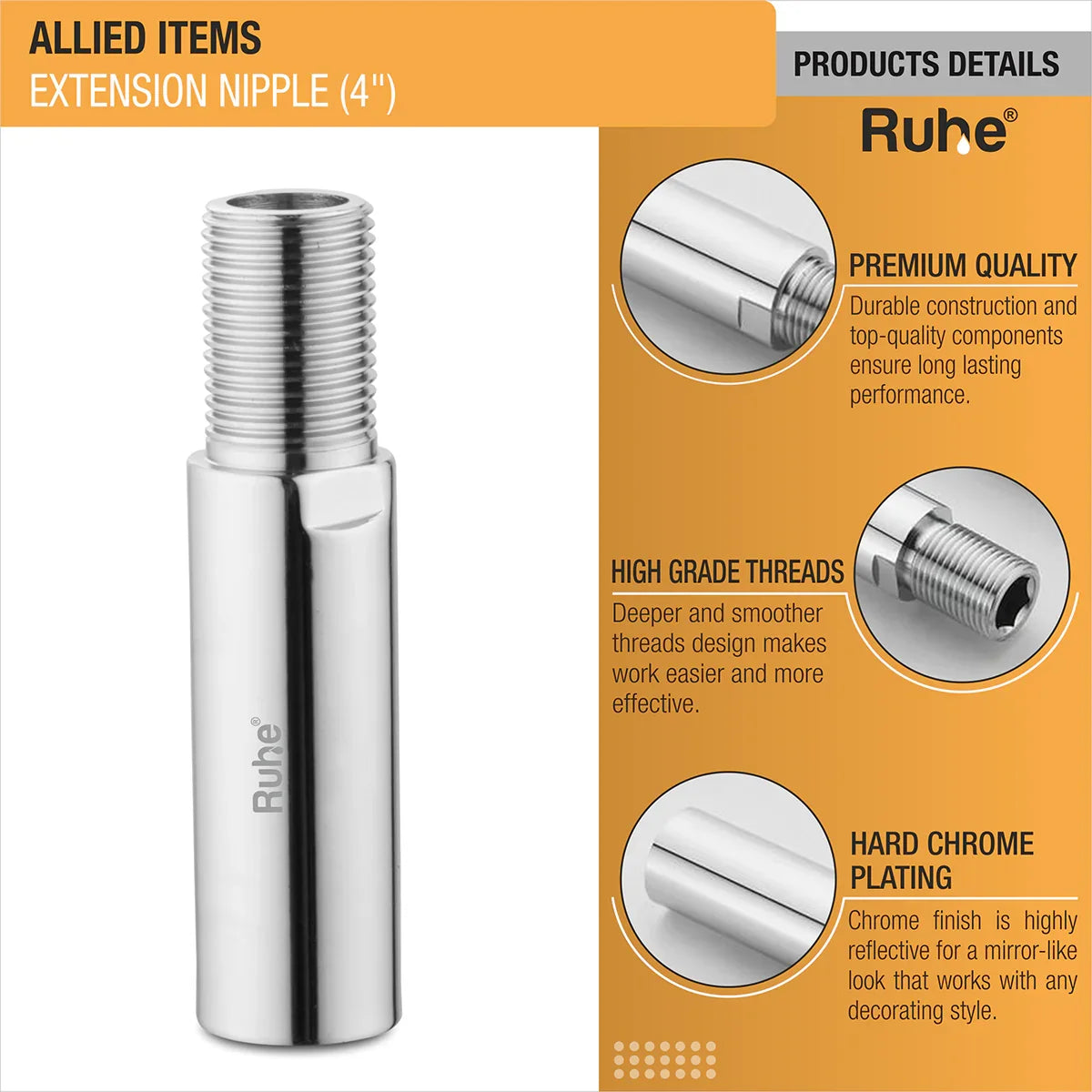 Extension Nipple (4 inches) product details