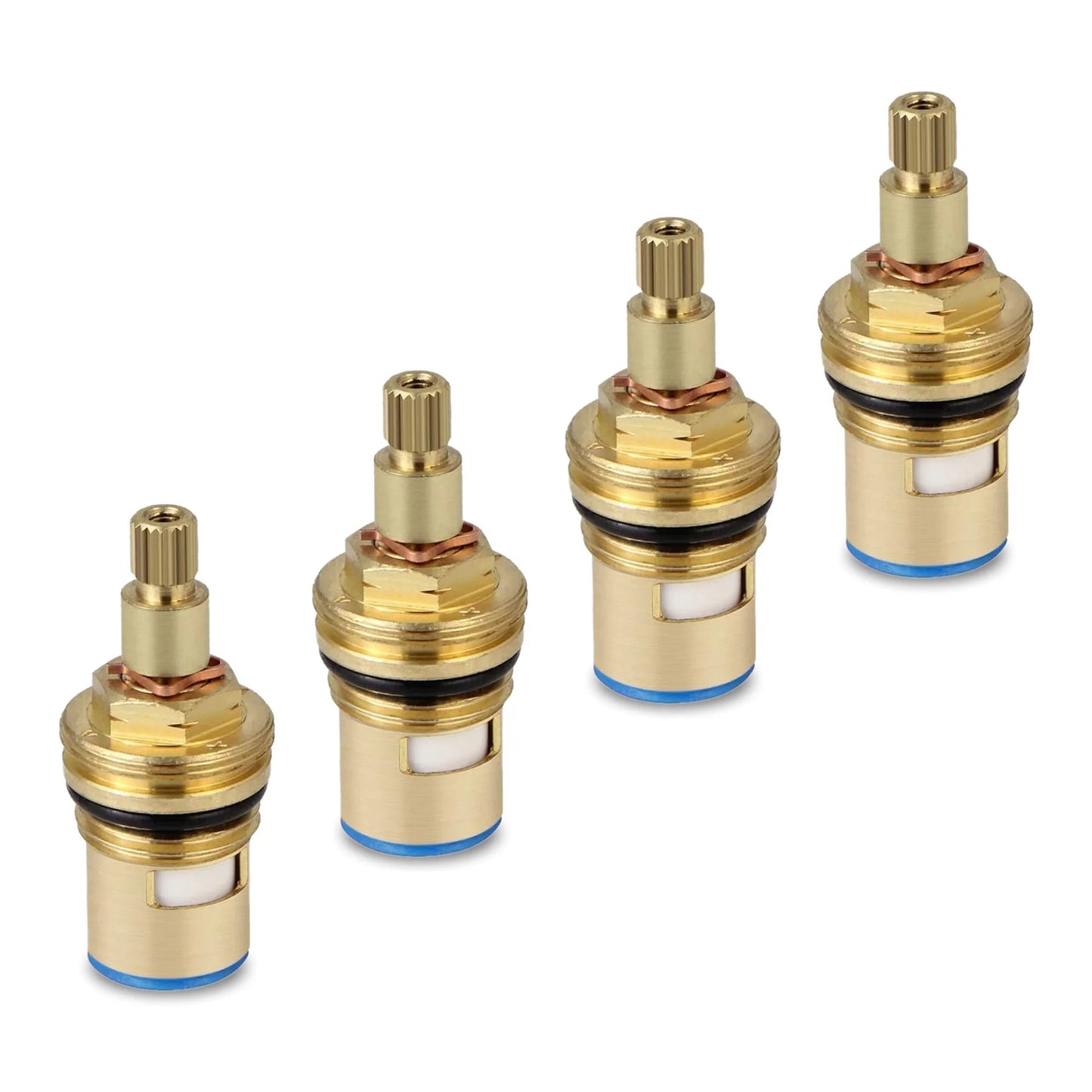Brass Ceramic Disc Quarter-turn Cartridge (Pack of 4) - by Ruhe