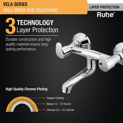 Vela Wall Mixer Tap