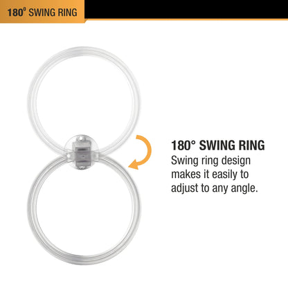 Round ABS Towel Ring 4
