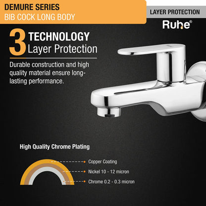 Demure Long Body Bib  Tap  -  by  Ruhe