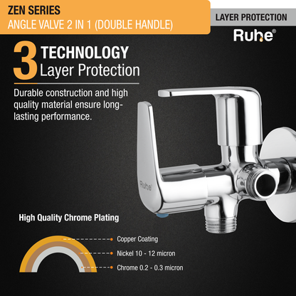 Zen Two Way Angle Valve