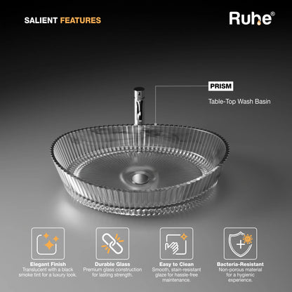 Prism Table-Top Wash Basin (Features)