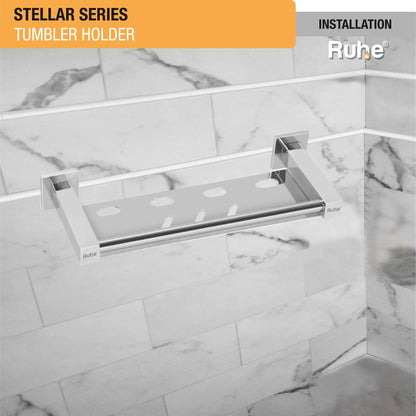 Stellar Stainless Steel Tumbler (Brush) Holder installation
