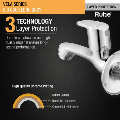 Vela Long Body Bib Tap