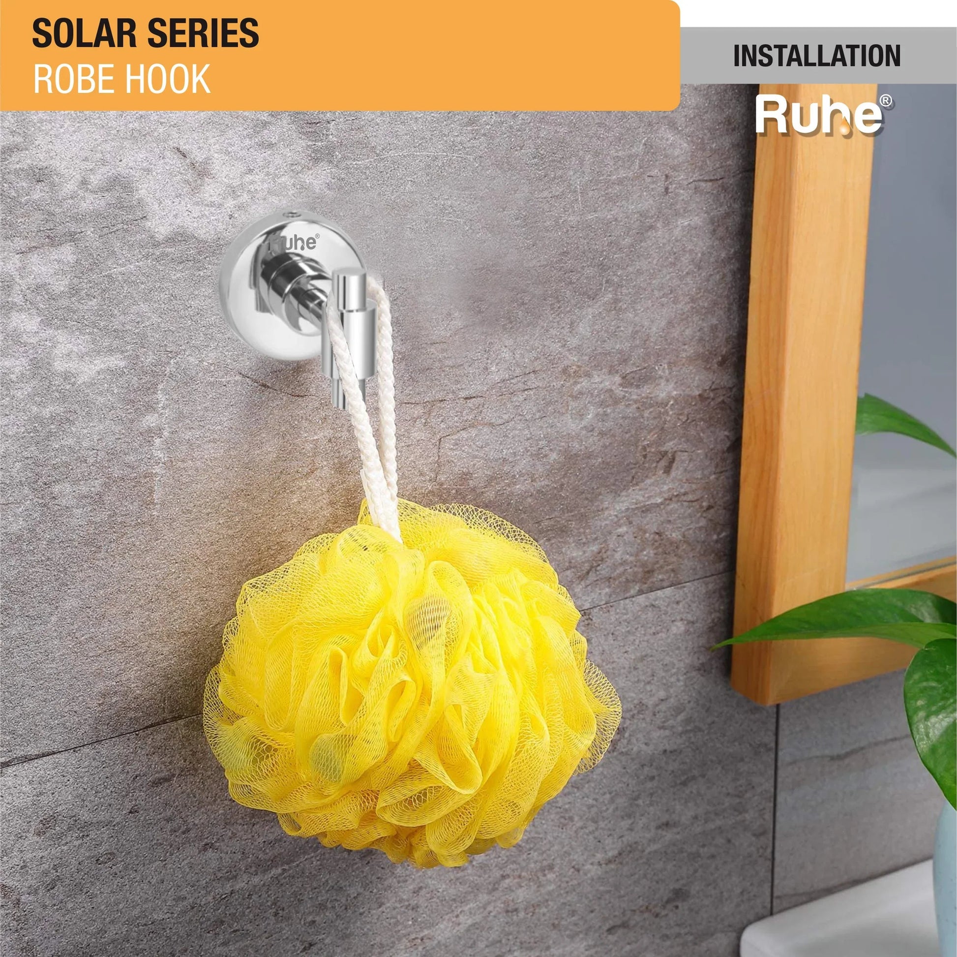 Solar Stainless Steel Robe Hook 4