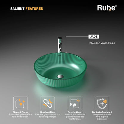 Jade Table-Top Wash Basin (Features)