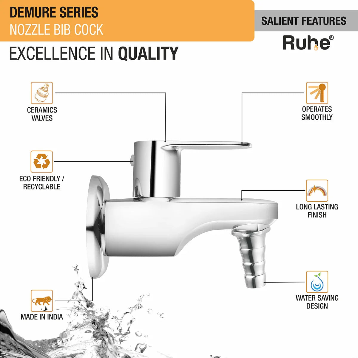 Demure Nozzle Bib Tap - by Ruhe