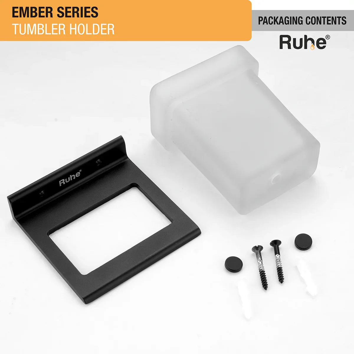 Ember Tumbler Holder (Space Aluminium) package content