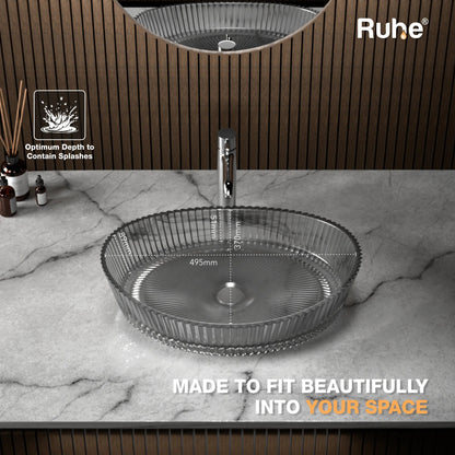 Shadow Table-Top Wash Basin (depth)