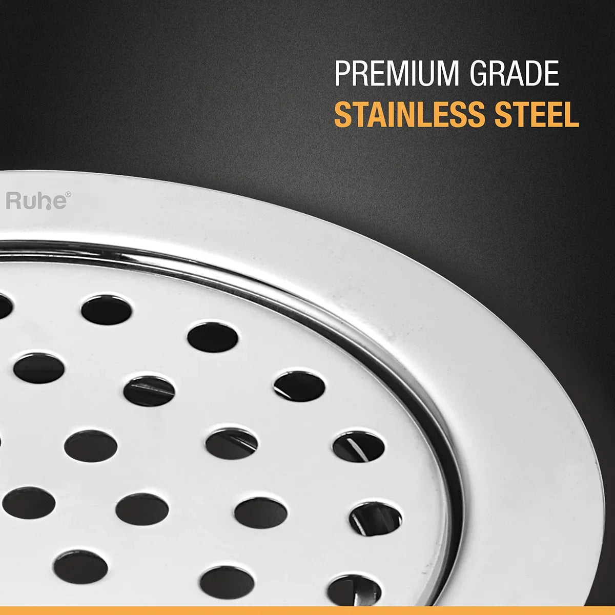 Multi Ring Flat Cut Floor Drain (5 1/2 Inches)