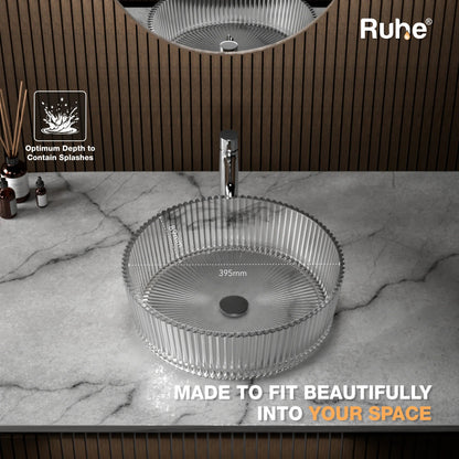 Sheer Table-Top Wash Basin (depth)
