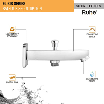 Elixir Bathtub Tap with Tip-Ton Button (Only Spout)