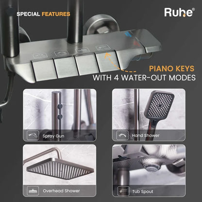 Drizzle Smart Shower Panel Set