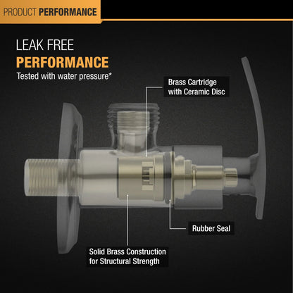 Vega Angle Valve leak proof