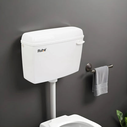 White Flushing Cistern (10 Ltr) - by Ruhe