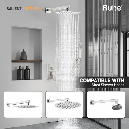 Square 304-Grade Shower Arm