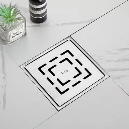 Jupiter Square Premium Floor Drain (5 x 5 Inches) - by Ruhe