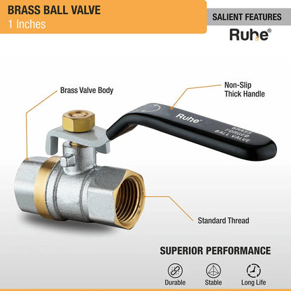 Brass Ball Valve (Â½ Inch) features
