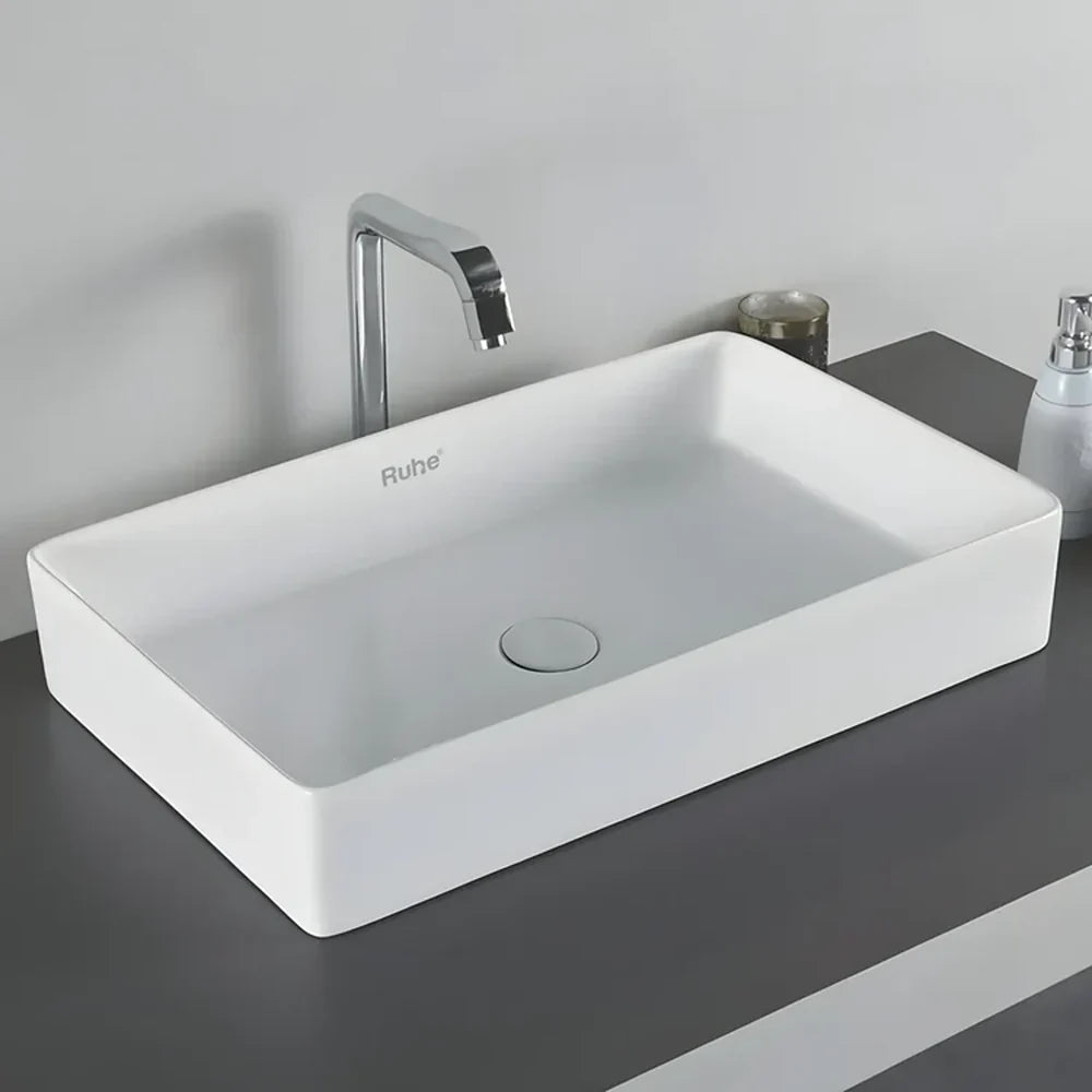 White Ceramic Pop-up Waste Coupling (3 Inches) - by Ruhe