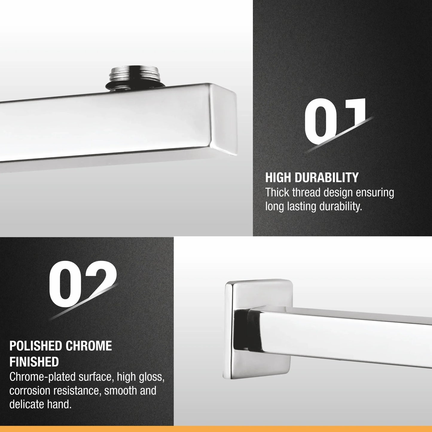 Square Shower Arm