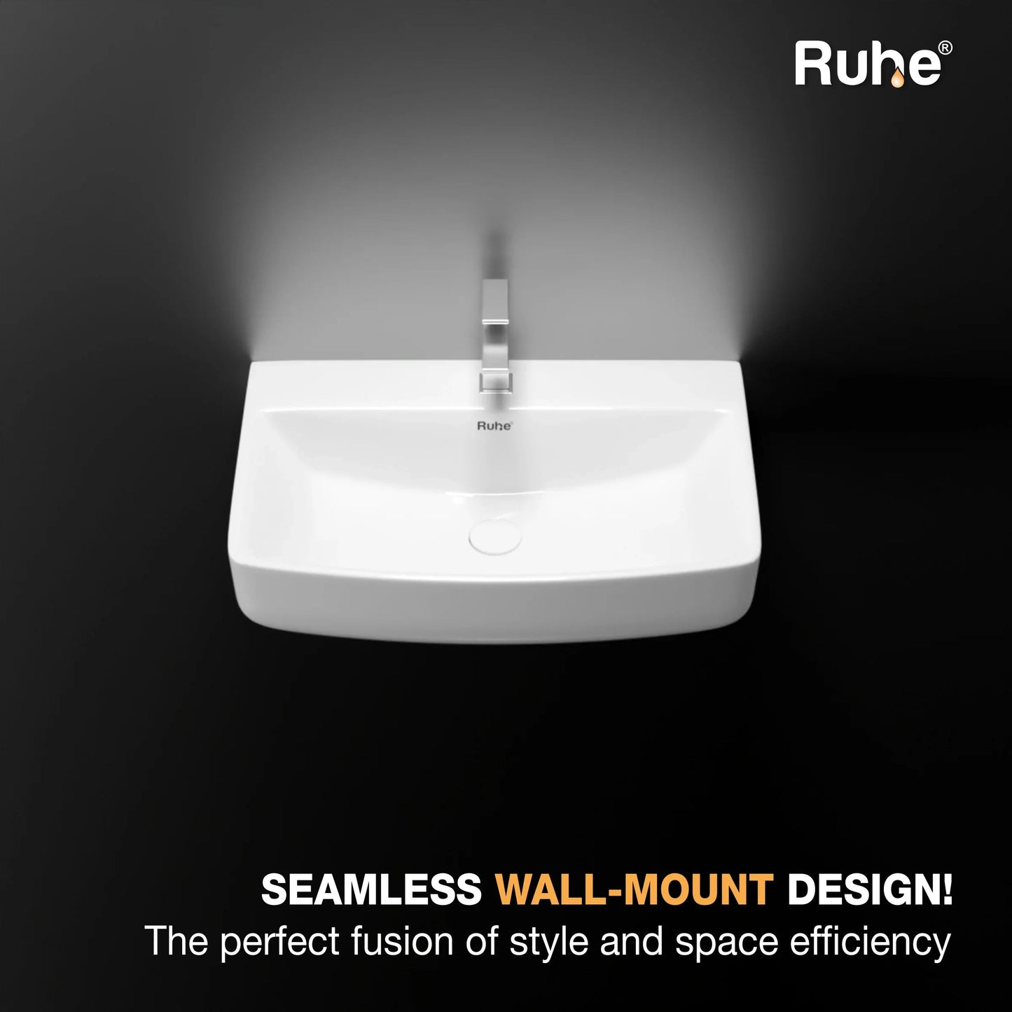 Buna Wall-hung Wash Basin (Wall-mount Design)