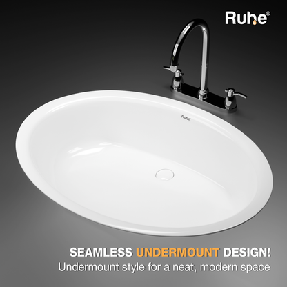 Collar Undermount Wash Basin (Clutter free look)