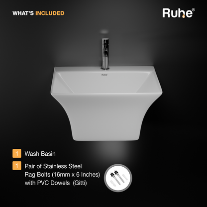 Cielo Half Pedestal Wash Basin (What's Included)