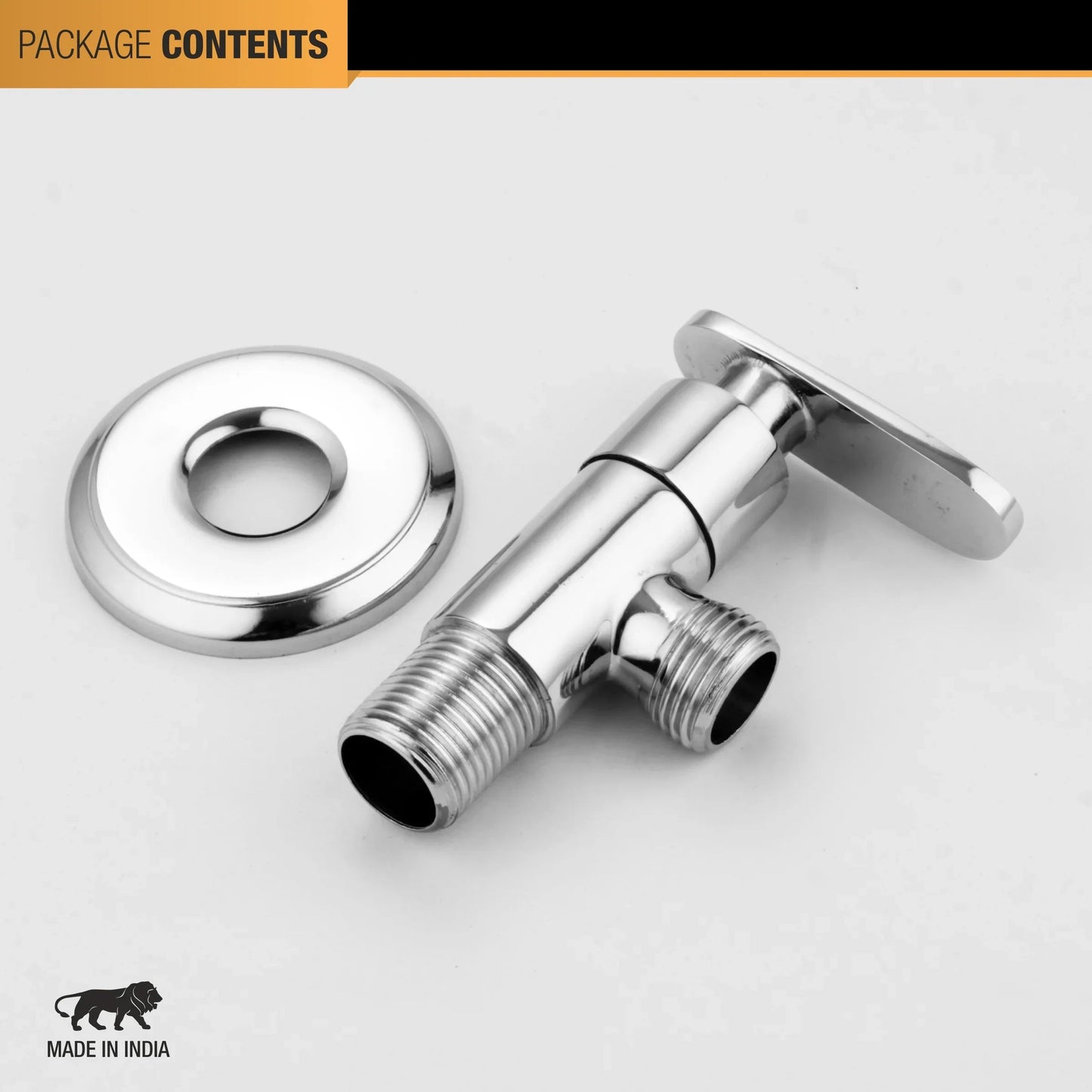 Castor Angle Valve package content