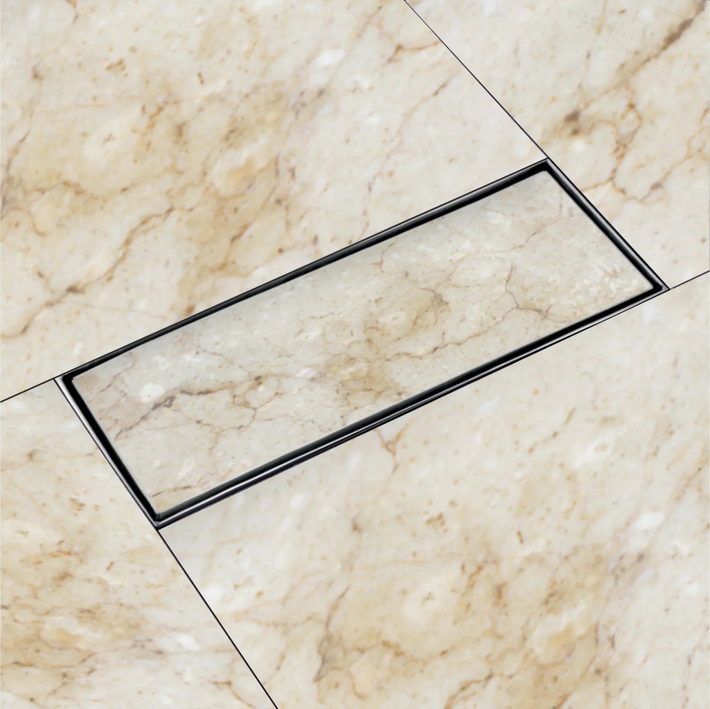 Tile-Insert Shower Drain Channel (5 Inches)