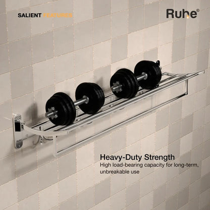 Round Foldable Towel Rack (24 Inches)