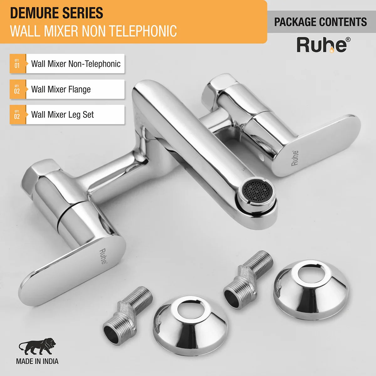 Demure Wall Mixer Tap - by Ruhe