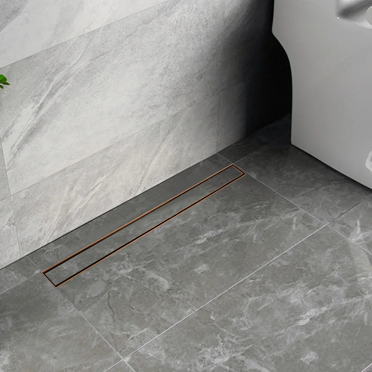 Tile-Insert Shower Drain Channel (3 Inches)