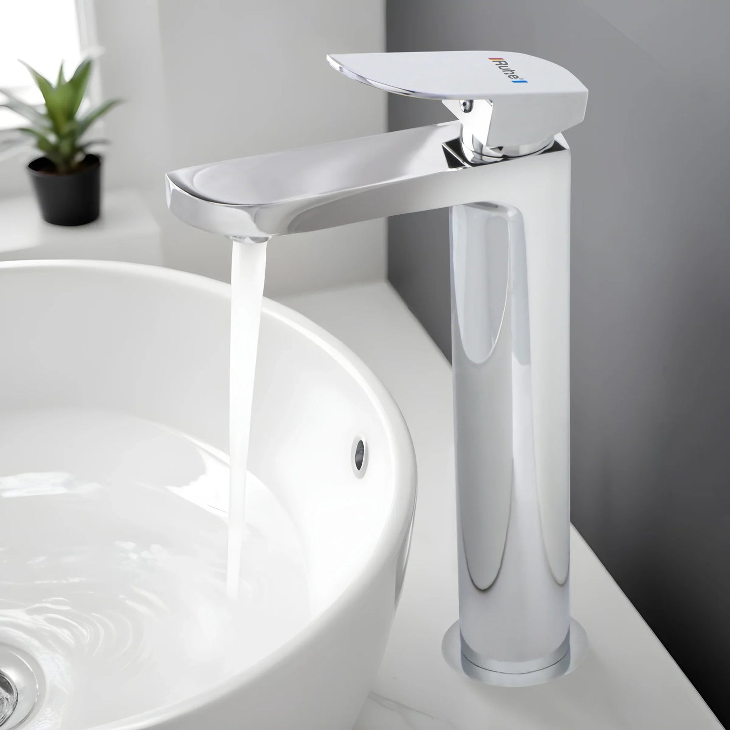 Pristine Single Lever Deck-mount Tall Body Wash Basin Mixer Tap