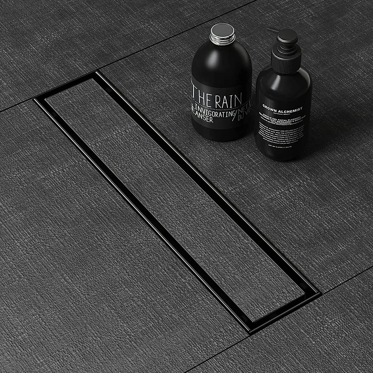 Tile-Insert Shower Drain Channel Coloured (3 Inches)
