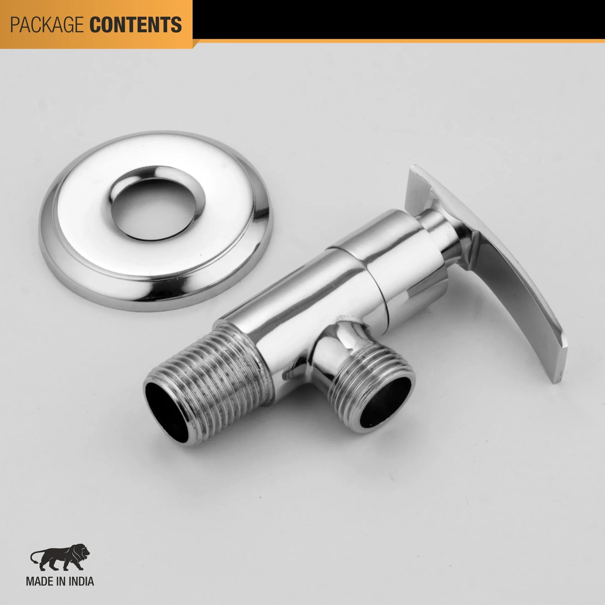 Vega Angle Valve package content