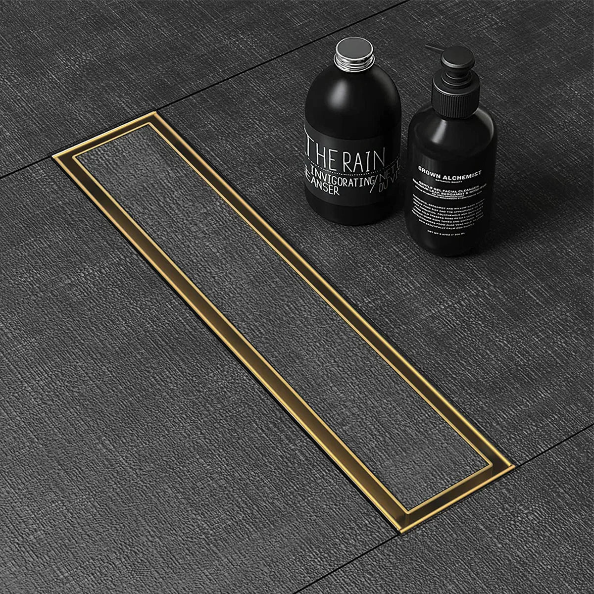 Tile-Insert Shower Drain Channel (3 Inches)
