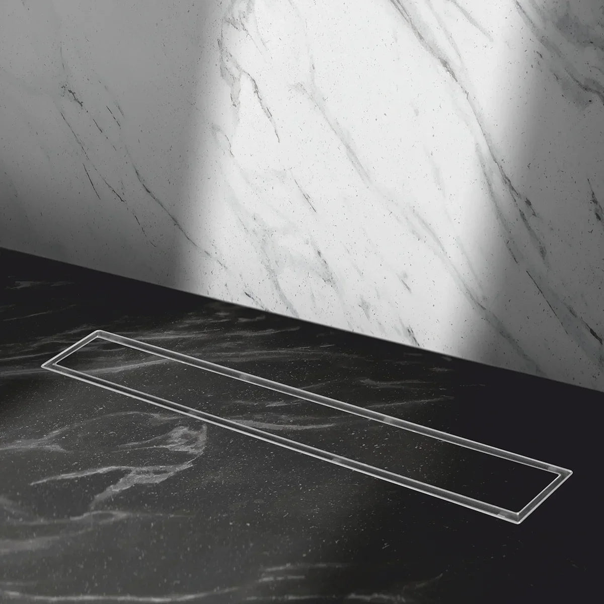 Tile-Insert Shower Drain Channel (4 Inches)
