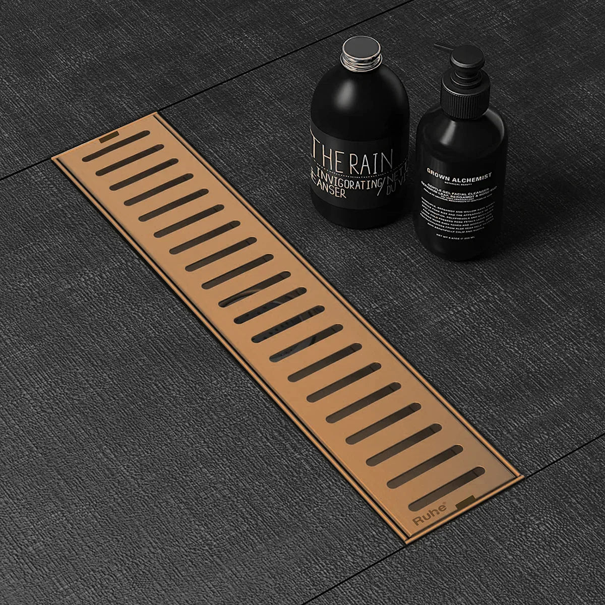 Vertical Shower Drain Channel (4 Inches)
