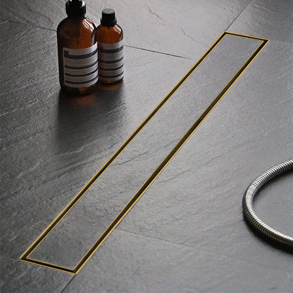 Tile-Insert Shower Drain Channel (4 Inches)