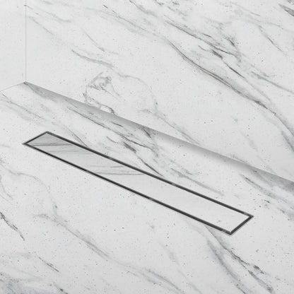 Tile-Insert Shower Drain Channel (3 Inches)