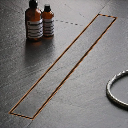 Tile-Insert Shower Drain Channel (4 Inches)