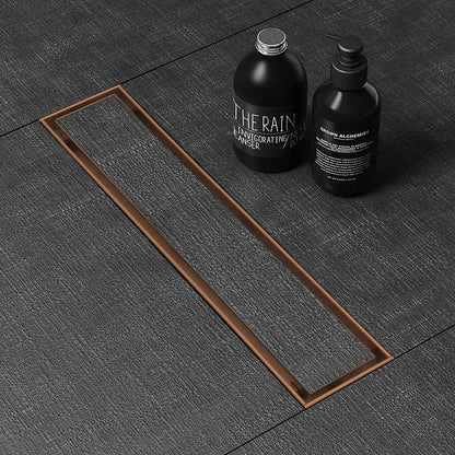 Tile-Insert Shower Drain Channel (5 Inches)