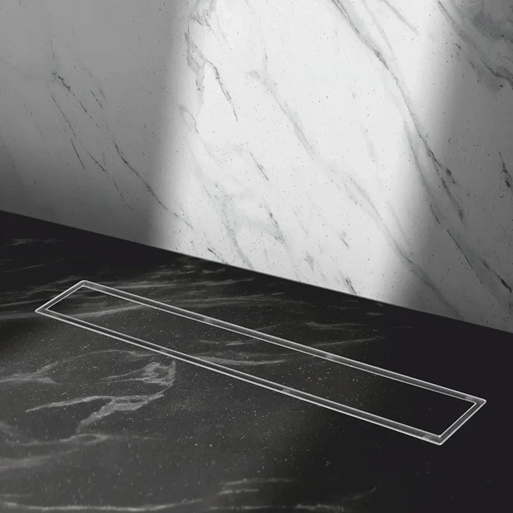 Tile-Insert Shower Drain Channel (4 Inches)
