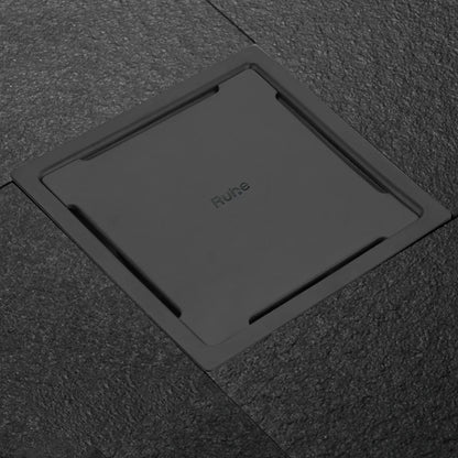 Diamond Square Flat Cut Floor Drain