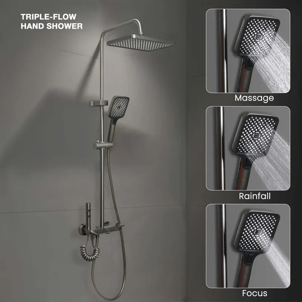 Drizzle Smart Shower Panel Set
